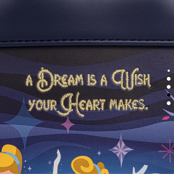 Disney Loungefly Cinderella castle mini backpack - Picture 7 of 8